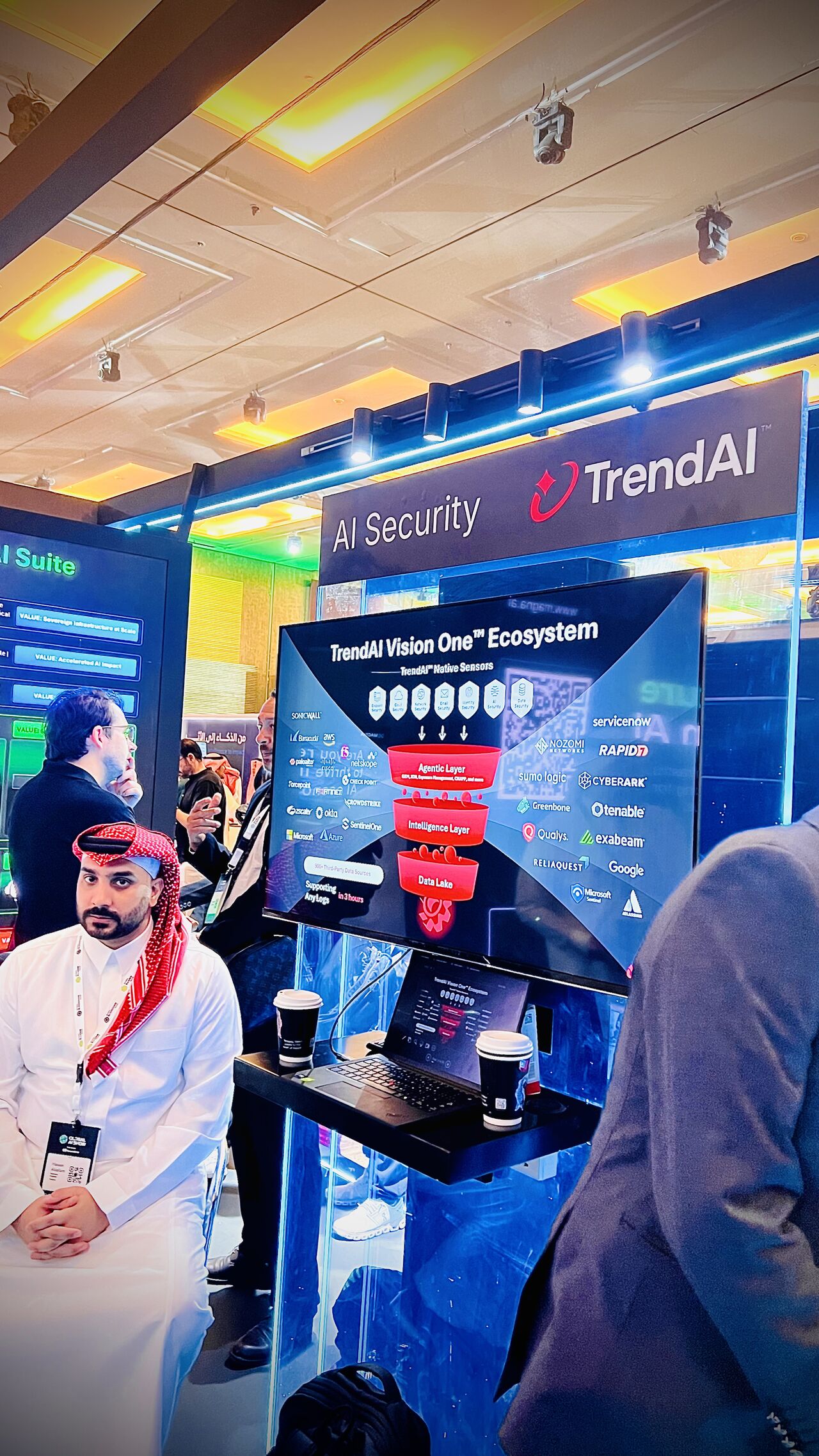 TrendAI Ecosystem technical exhibit Global AI Show Riyadh—Mustafa Darras Band9AI Human Systems Inc. AI infrastructure research
